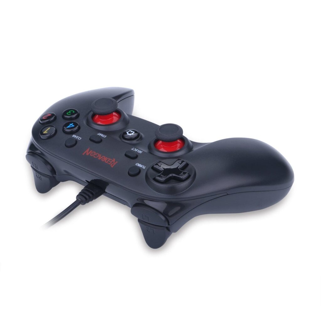 Shop Around|REDRAGON SATURN Wired X/D-input(Digital/Analog) PC Controller Black