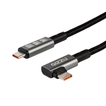 GIZZU GCPCC10010G90 01 100W 10Gbps Type C Angled 1m Cable ANGLED 9154 Edit 2500x2500