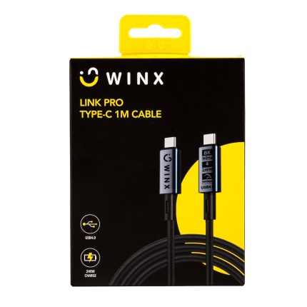 WINX WX CB107 Link Pro Type C 1m Cable Packaging 0098 Edit1500x1500 96DPI