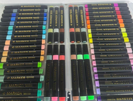 Shop Around | Tongdi Black Art Painting Marker Set – 48 Colors Screenshot 2025 10 13 205323
