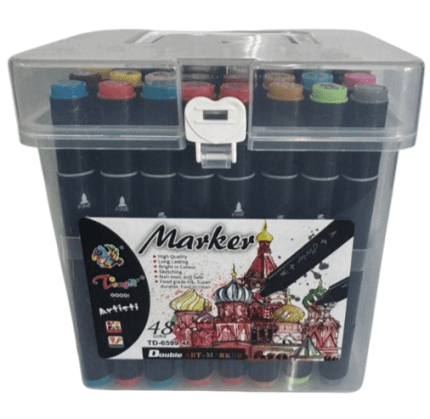 Shop Around | TongDi Black Double Art Marker Pen Set – 24 Colors (Broad & Fine Tip Screenshot 2025 10 16 170743 removebg preview